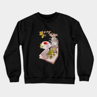 Book and tea Crewneck Sweatshirt